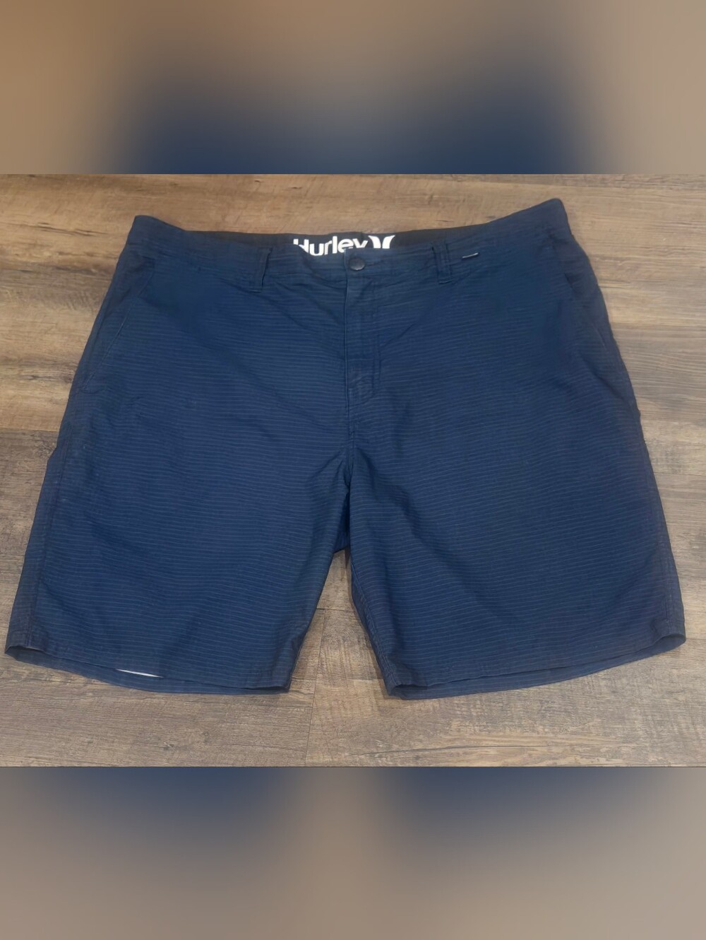 Hurley Men's Navy Stretch Casual Shorts